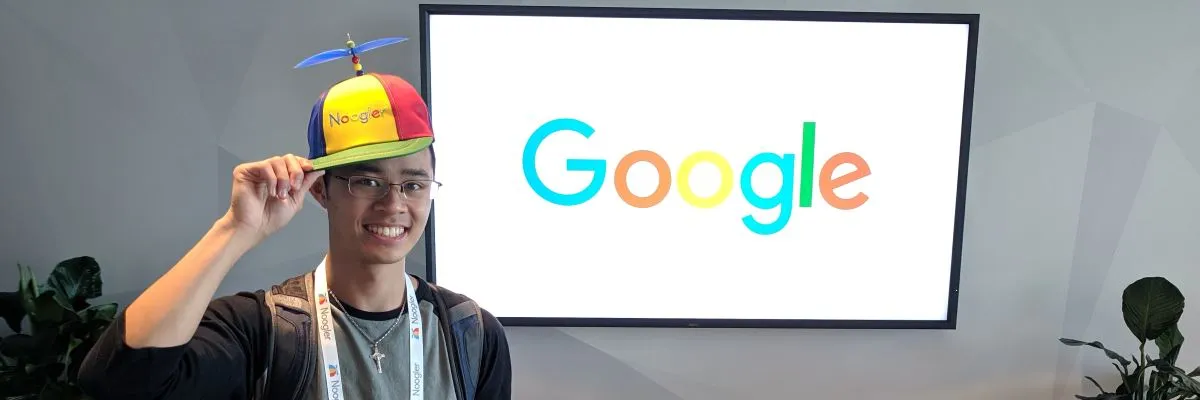 David in a Noogler Hat David in a Noogler Hat