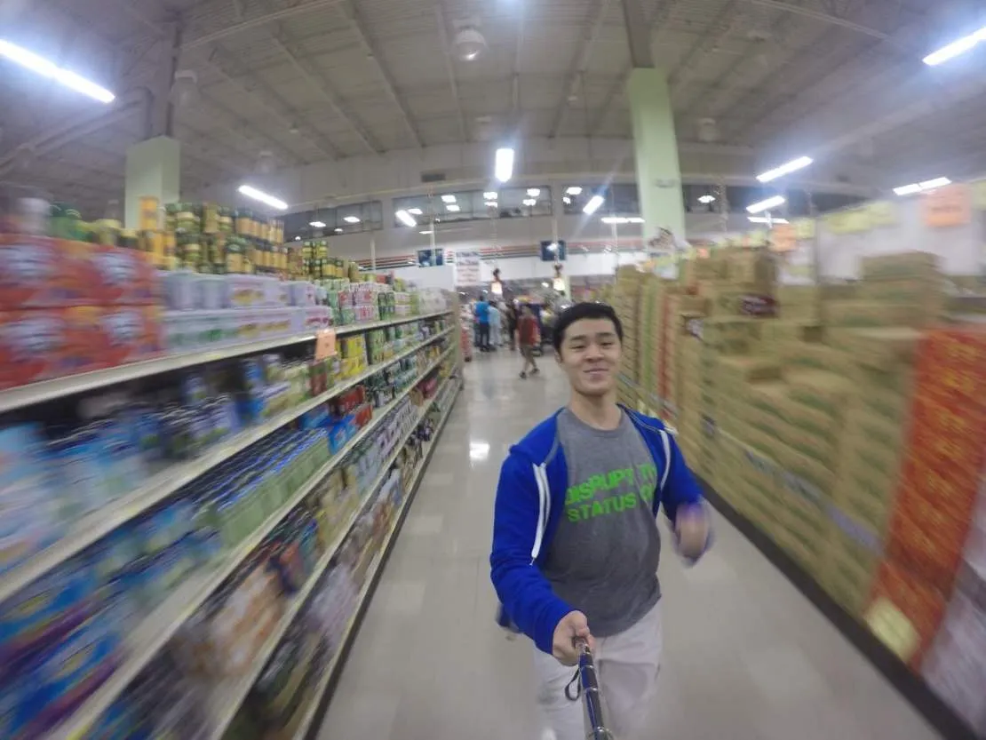 Grocery Store Run Running Through a Store